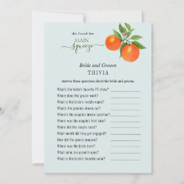 Convite Ela encontrou seus principais jogos de Chá Trivia