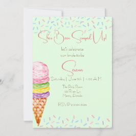 Convite Ela está com Chá de panela