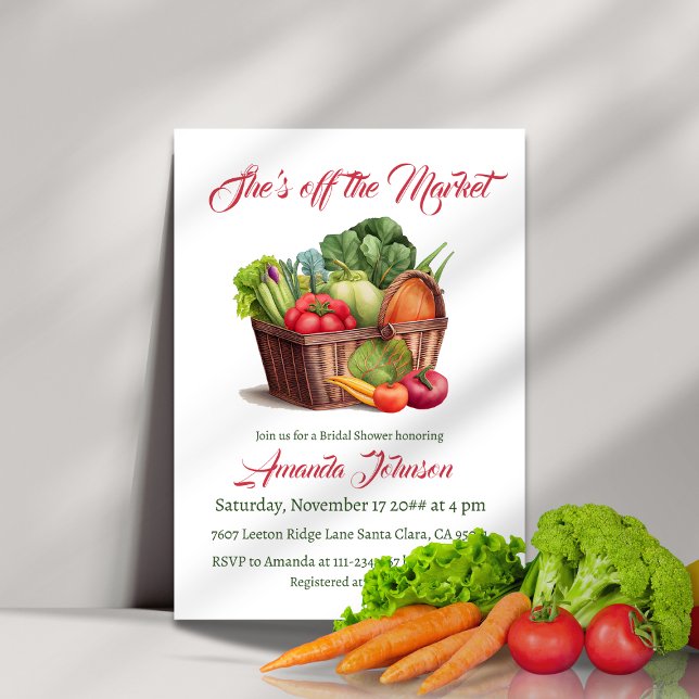 Convite Ela está fora do Chá de panela da Farmhouse (Criador carregado)