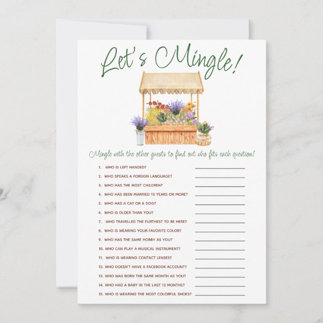 Convite Ela está fora do jogo do Chá de panela (Frente)