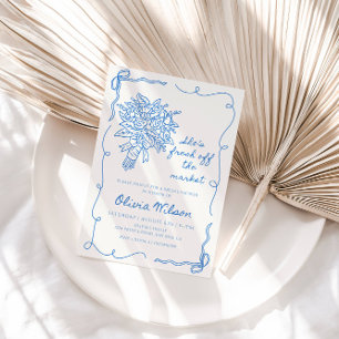 Convite Ela está fresca fora do Chá de panela de mercado -