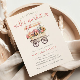 Convite Ela está nova no Chá de panela de mercado