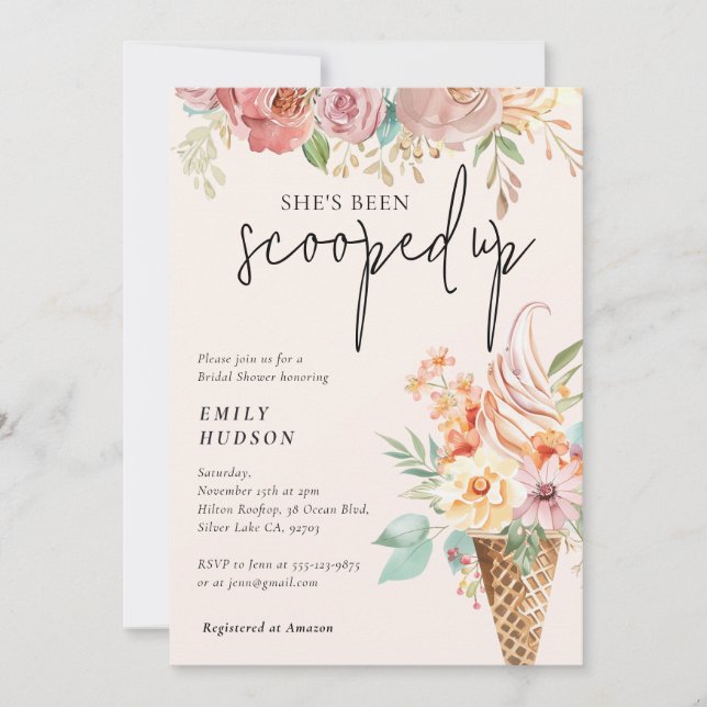 Convite Ela foi esfregada no Chá de panela (Frente)