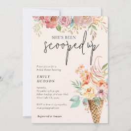 Convite Ela foi esfregada no Chá de panela