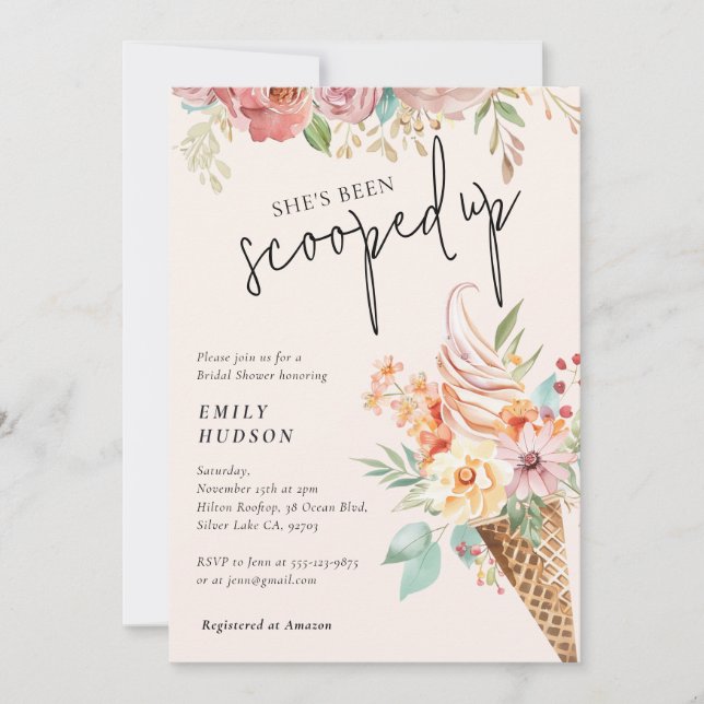 Convite Ela foi esfregada no Chá de panela (Frente)