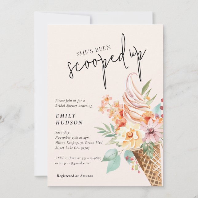 Convite Ela foi esfregada no Chá de panela (Frente)