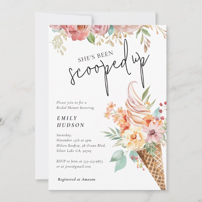 Convite Ela foi esfregada no Chá de panela (Frente)