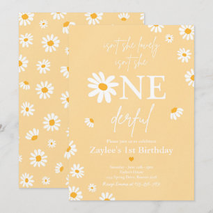 Convite Ela não é adorável, ela não é um maravilhoso 