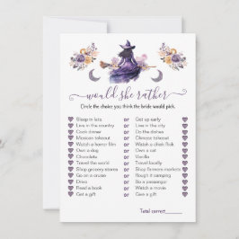 Convite Ela Preferencialmente o jogo de Chá de panela da B