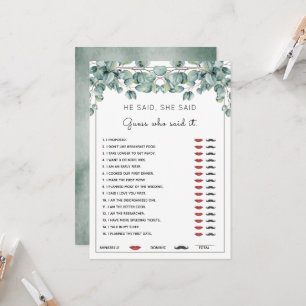 Convite Ele Disse Que Disse Que O Jogo Do Chá de panela Eu