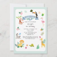 Ele é um primeiro aniversario Selvagem Selvagem