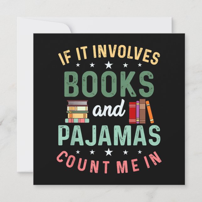CONVITE ELE ENVOLVE LIVROS E PAJAMAS CONTAM COMIGO EM LEIT (Frente)