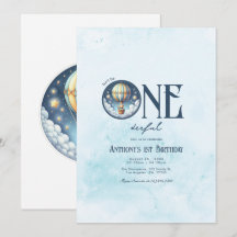 Ele não é um primeiro aniversario maravilhoso?