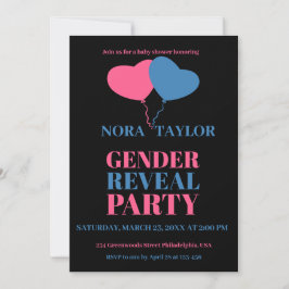 Convite "Ele ou ela? O Que Será O Bebê?"