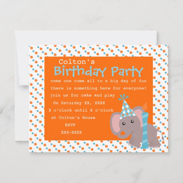 Convite Ele-pontos (Frente)