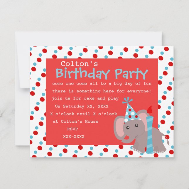 Convite Ele-pontos (Frente)