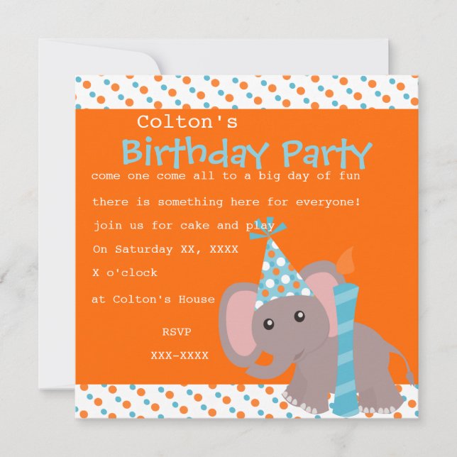 Convite Ele-pontos (Frente)