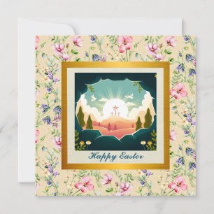 Convite Ele Ressuscitou e Celebração do Domingo de Ressurr