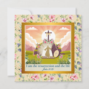 Convite Ele Ressuscitou e Celebração do Domingo de Ressurr