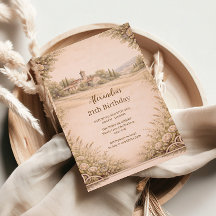Elegant Botanical Garden Birthday