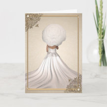 Elegant Bridal Shower Invitation with gold, pearls
