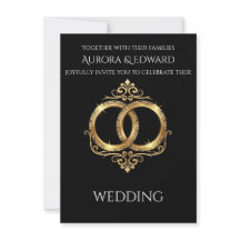 Elegant Photo Wedding Invitation Card – Modern