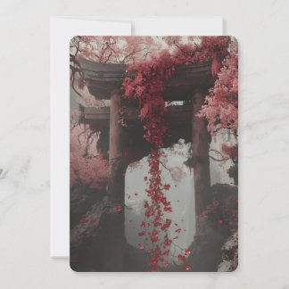 Convite Elegant Pink Floral Wedding Invitation – Botanical