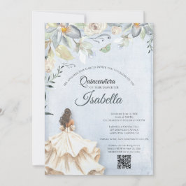 Convite Elegant Quinceanera 15th Birthday Invitation