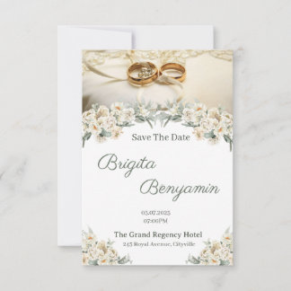 Convite Elegant Wedding Invitation