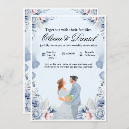 Convite Elegant Wedding Invitation – Customizable & Modern