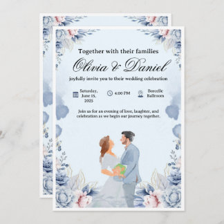 Convite Elegant Wedding Invitation – Customizable & Modern