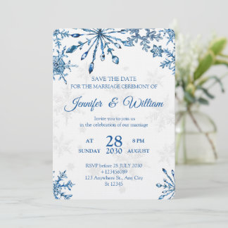 Convite Elegant  Wedding Invitation - Stylish weeding card