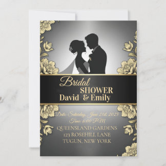 Convite Elegant Wedding Invitations – Timeless Love in Eve