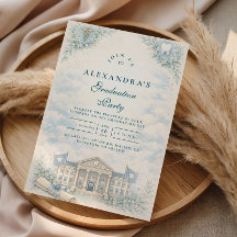 Elegant White Coat Dentist Graduation Party