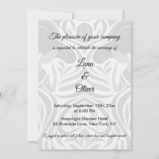 Convite Elegant Yumeji-Inspired Wedding Invitation | MOMO
