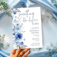 Elegante Algo Chá de panela Floral Azul