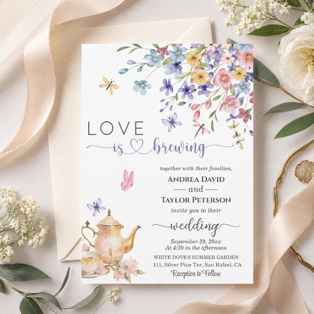 Convite Elegante Amor é a Fermentação do Casamento das Lib (Criador carregado)