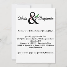 Elegante Ampersand & Script WedDesign
