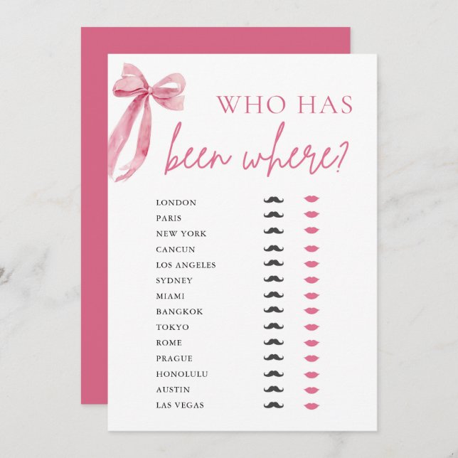 Convite Elegante Arco Rosa Moderno Que Tem Estado Onde O J (Frente/Verso)