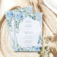 Elegante azul-aquarela cor verde-prateado