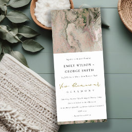 CONVITE ELEGANTE BLUSH DUSKY ROSA AGATE VOW RENEWAL