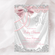 Elegante Blush Pink Diamond Play Chá de fraldas Gi