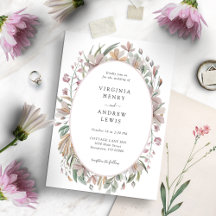 Elegante Botânico Floral Rosa em Aquarela para Cas