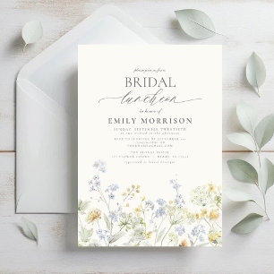 Convite Elegante Bridal Luncheon Wildflower