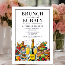 Elegante Brunch e Chá de panela Bubble