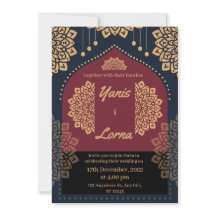 ELEGANTE Burgundy DOURADO CLASSIC MANDALA WEDDING 