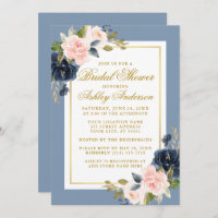 Elegante Chá de panela Floral Azul Cor-de-rosa Dou