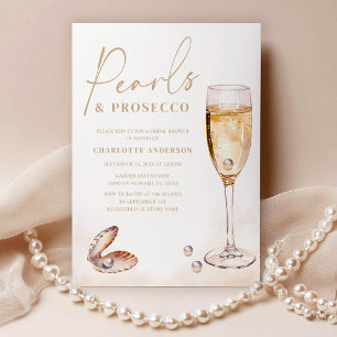 Convite Elegante - Chá de panela Prosecco