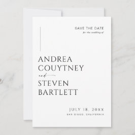 Convite Elegante Código Qr de Foto de Casamento Salve a Da
