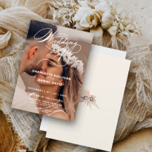 Elegante Creme Floral Boho O Casamento De Foto